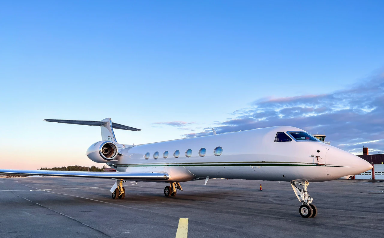 Illustrative private aviation environment relevant to home.